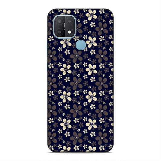 Small Flower Art Oppo A15 Phone Back Cover