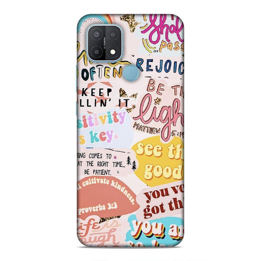 Smile Oftern Art Oppo A15 Mobile Case Cover