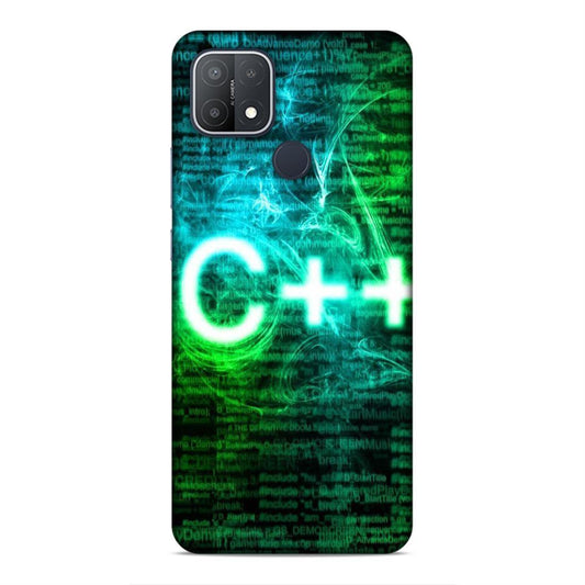 C++ Language Oppo A15s Phone Back Case