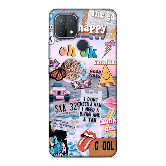 Oh Ok Happy Oppo A15s Phone Case Cover