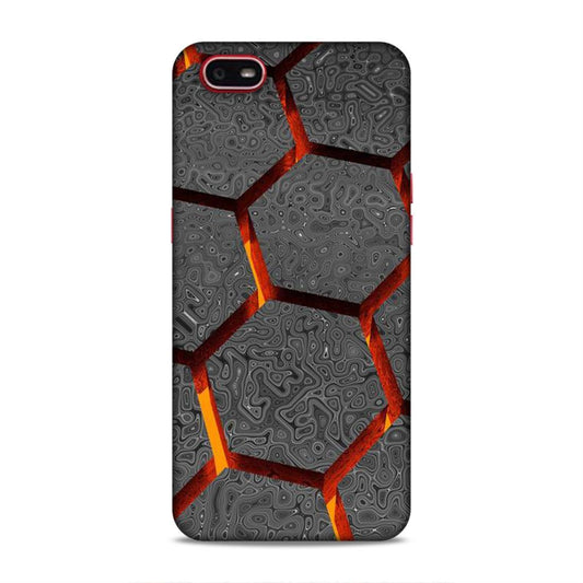 Hexagon Pattern Oppo A1k Phone Case Cover