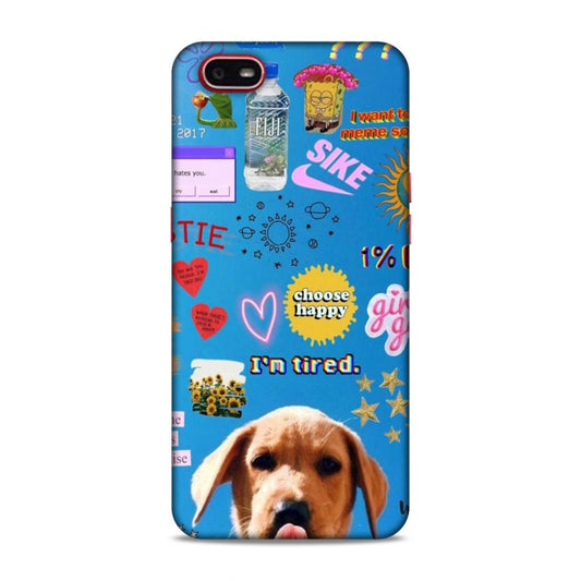 I am Tired Oppo A1k Phone Cover Case