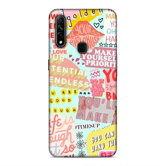 Do It For Your Self Oppo A31 2020 Mobile Cover
