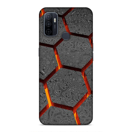 Hexagon Pattern Oppo A33 2020 Phone Case Cover