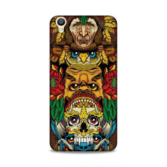 skull ancient art Oppo A37 Phone Case Cover