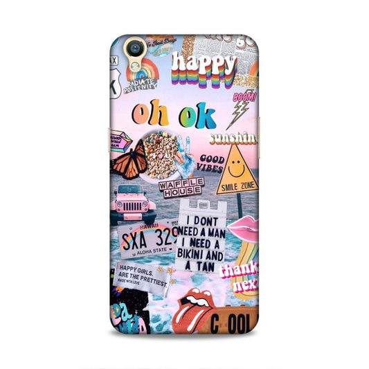 Oh Ok Happy Oppo A37 Phone Case Cover