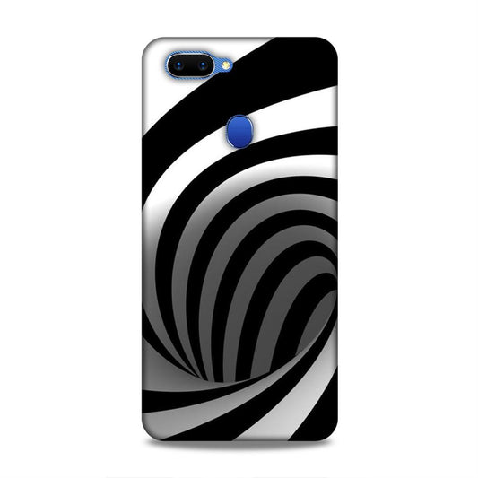 Black And White Oppo A5 Mobile Cover