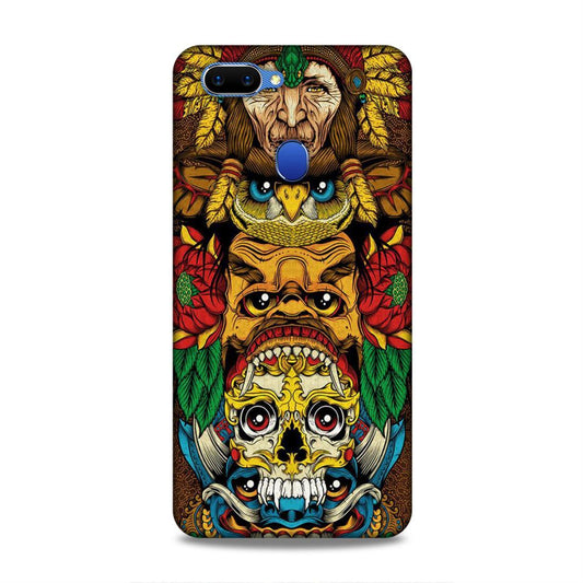 skull ancient art Oppo A5 Phone Case Cover