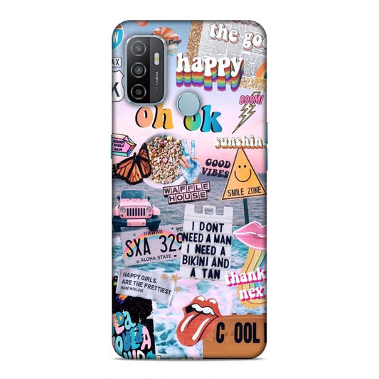 Oh Ok Happy Oppo A53 2020 Phone Case Cover