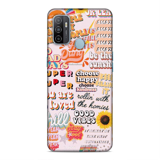 Choose Kindness Oppo A53 2020 Phone Back Case