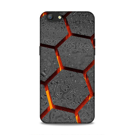 Hexagon Pattern Oppo A57 Phone Case Cover