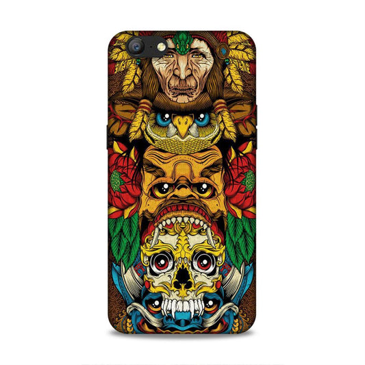skull ancient art Oppo A57 Phone Case Cover
