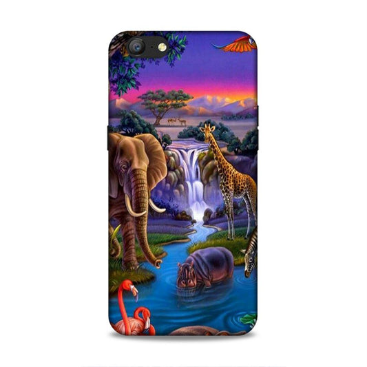 Jungle Art Oppo A57 Mobile Cover