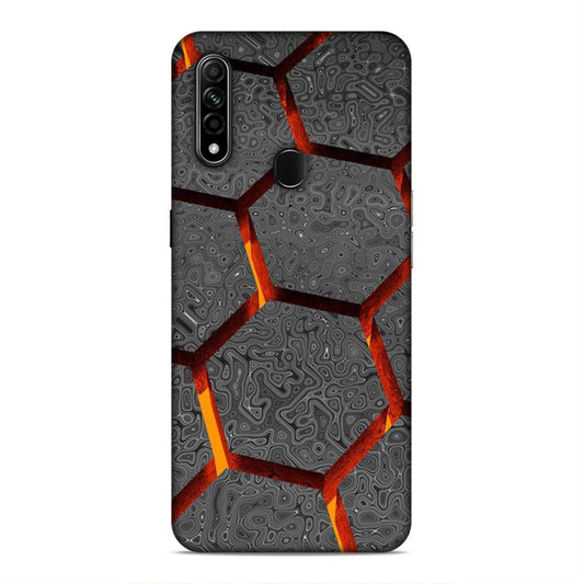 Hexagon Pattern Oppo A8 Phone Case Cover