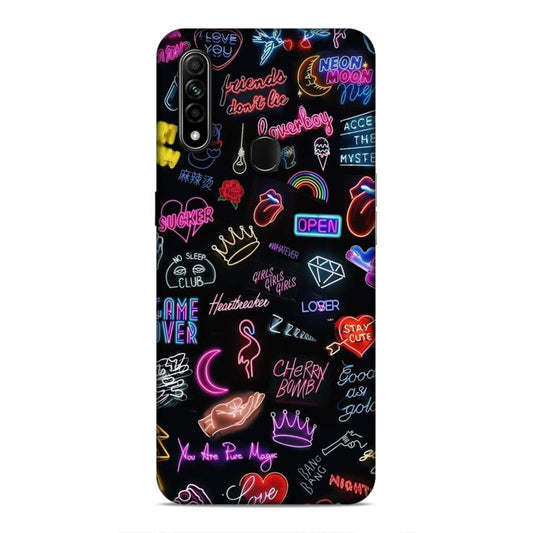 Multi Art Pattern Oppo A8 Phone Cover