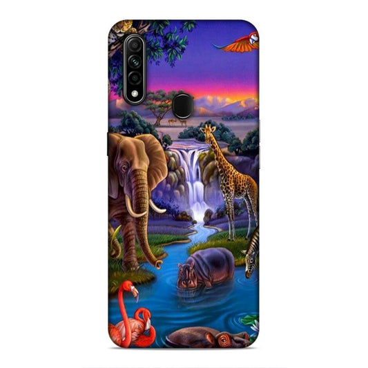 Jungle Art Oppo A8 Mobile Cover