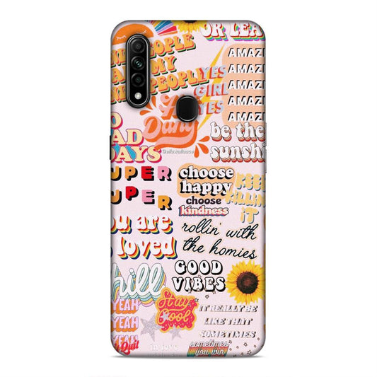Choose Kindness Oppo A8 Phone Back Case
