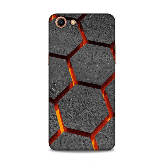 Hexagon Pattern Oppo A83 Phone Case Cover