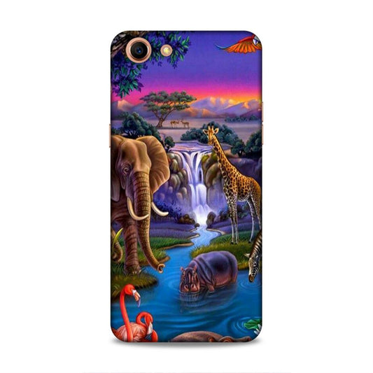 Jungle Art Oppo A83 Mobile Cover