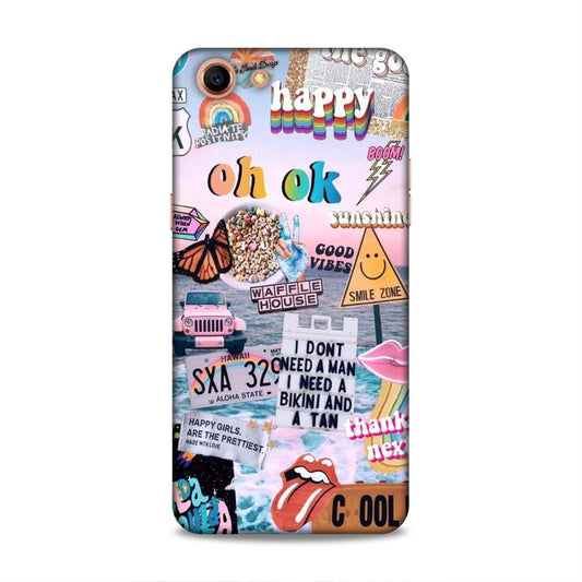 Oh Ok Happy Oppo A83 Phone Case Cover