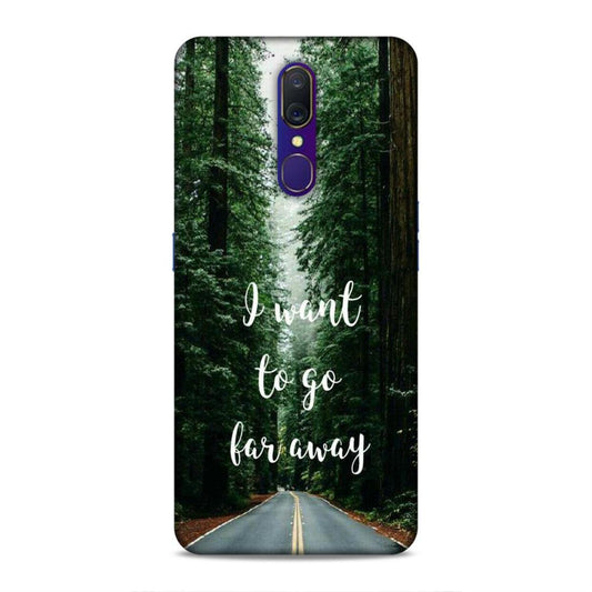 I Want To Go Far Away Oppo A9 Phone Cover