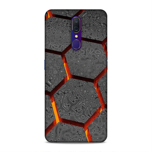 Hexagon Pattern Oppo A9 Phone Case Cover