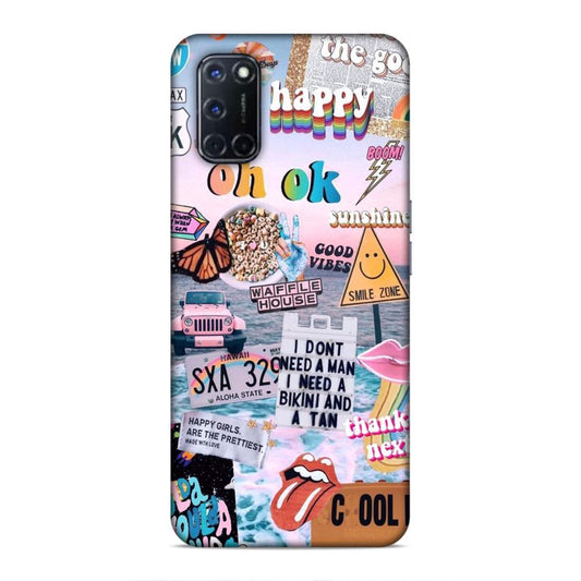 Oh Ok Happy Oppo A92 Phone Case Cover