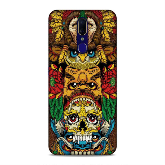skull ancient art Oppo F11 Phone Case Cover