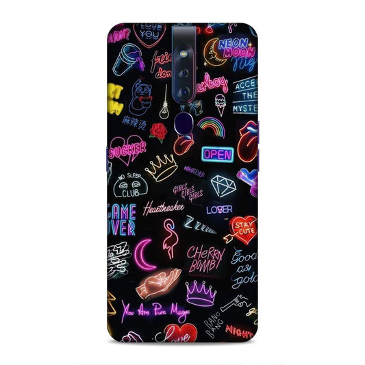 Multi Art Pattern Oppo F11 Pro Phone Cover