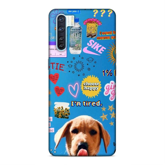 I am Tired Oppo F15 Phone Cover Case