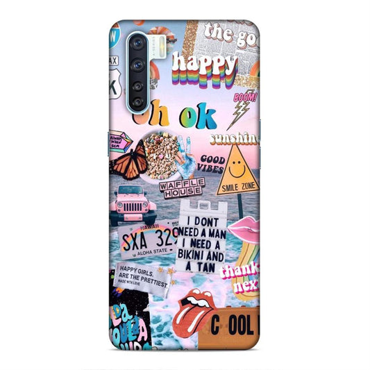 Oh Ok Happy Oppo F15 Phone Case Cover