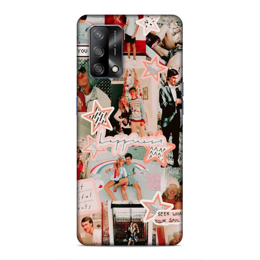 Couple Goal Funky Oppo F19 Mobile Back Cover