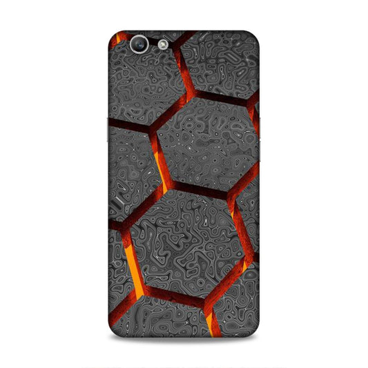 Hexagon Pattern Oppo F1s Phone Case Cover