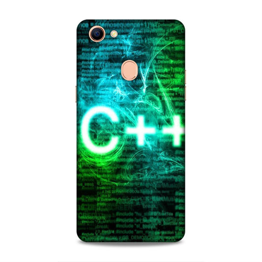C++ Language Oppo F5 Phone Back Case