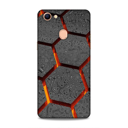 Hexagon Pattern Oppo F5 Youth Phone Case Cover