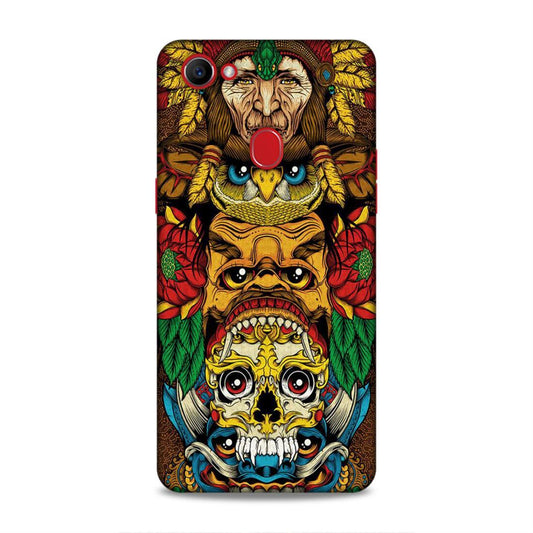 skull ancient art Oppo F7 Phone Case Cover
