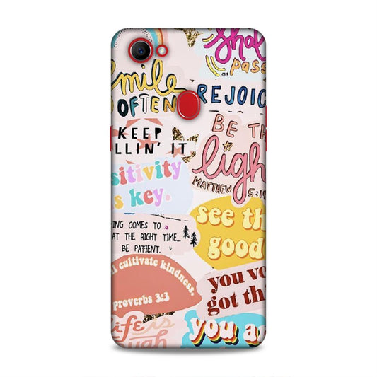 Smile Oftern Art Oppo F7 Mobile Case Cover