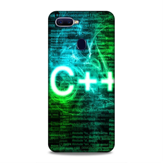 C++ Language Oppo F9 Phone Back Case