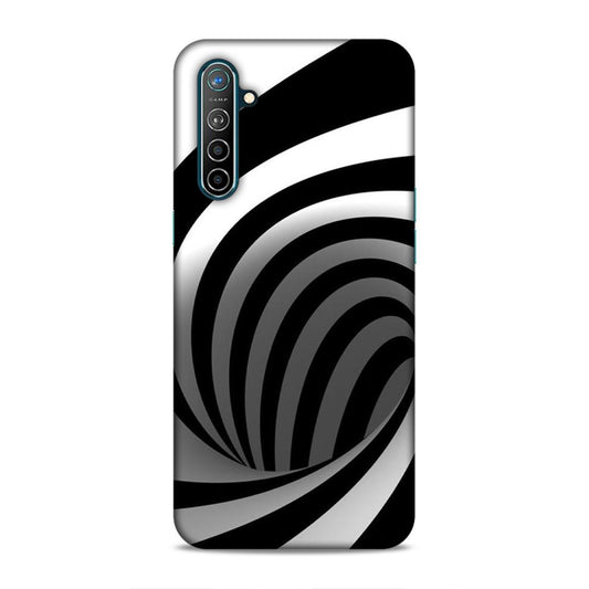 Black And White Oppo K5 Mobile Cover