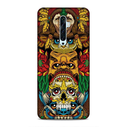 skull ancient art Oppo Reno 2F Phone Case Cover