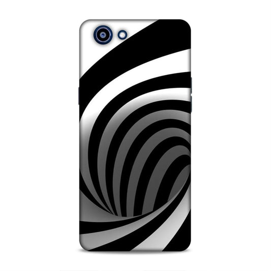 Black And White Realme 1 Mobile Cover