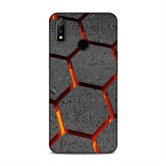 Hexagon Pattern Realme 3 Phone Case Cover