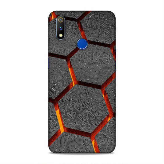 Hexagon Pattern Realme 3 Pro Phone Case Cover