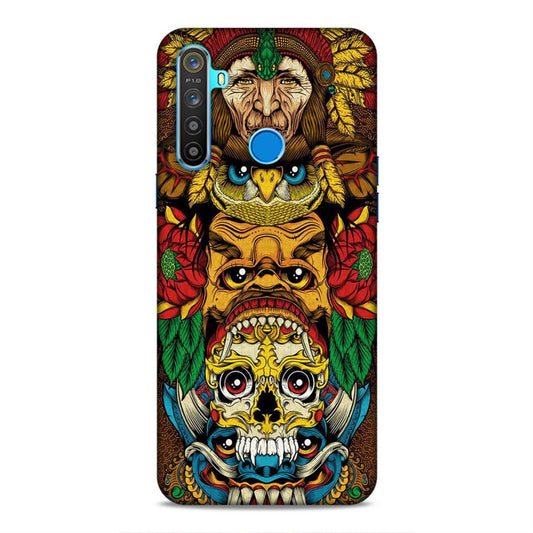 skull ancient art Realme 5i Phone Case Cover