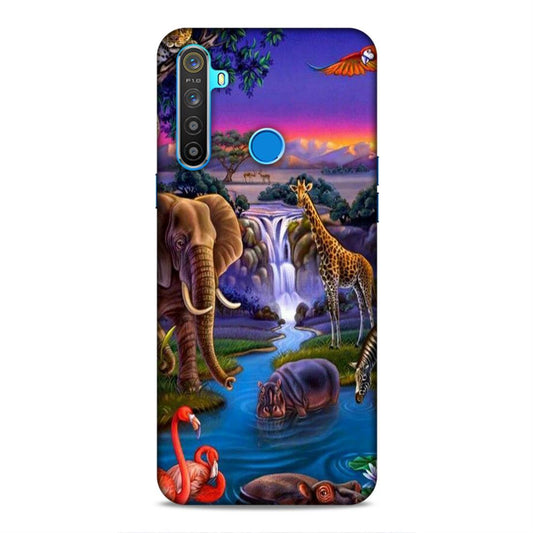 Jungle Art Realme 5i Mobile Cover