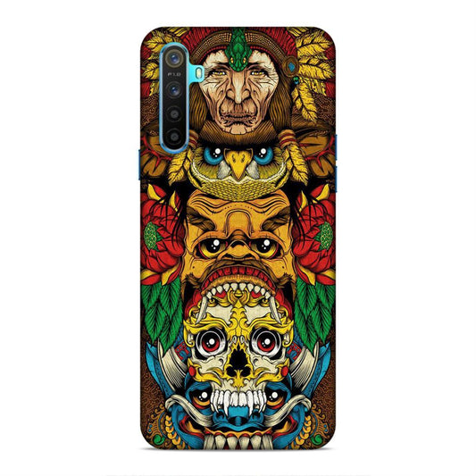 skull ancient art Realme 6i Phone Case Cover