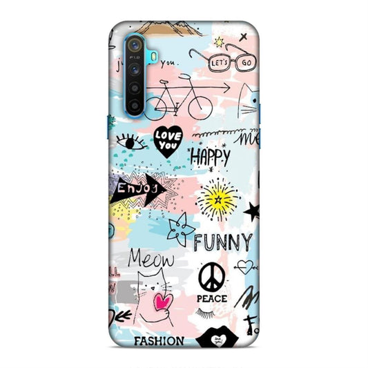 Cute Funky Happy Realme 6i Mobile Cover Case