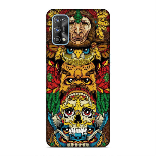 skull ancient art Realme 7 Pro Phone Case Cover