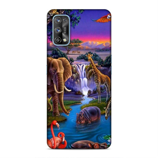 Jungle Art Realme 7 Pro Mobile Cover