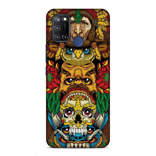 skull ancient art Realme 7i Phone Case Cover